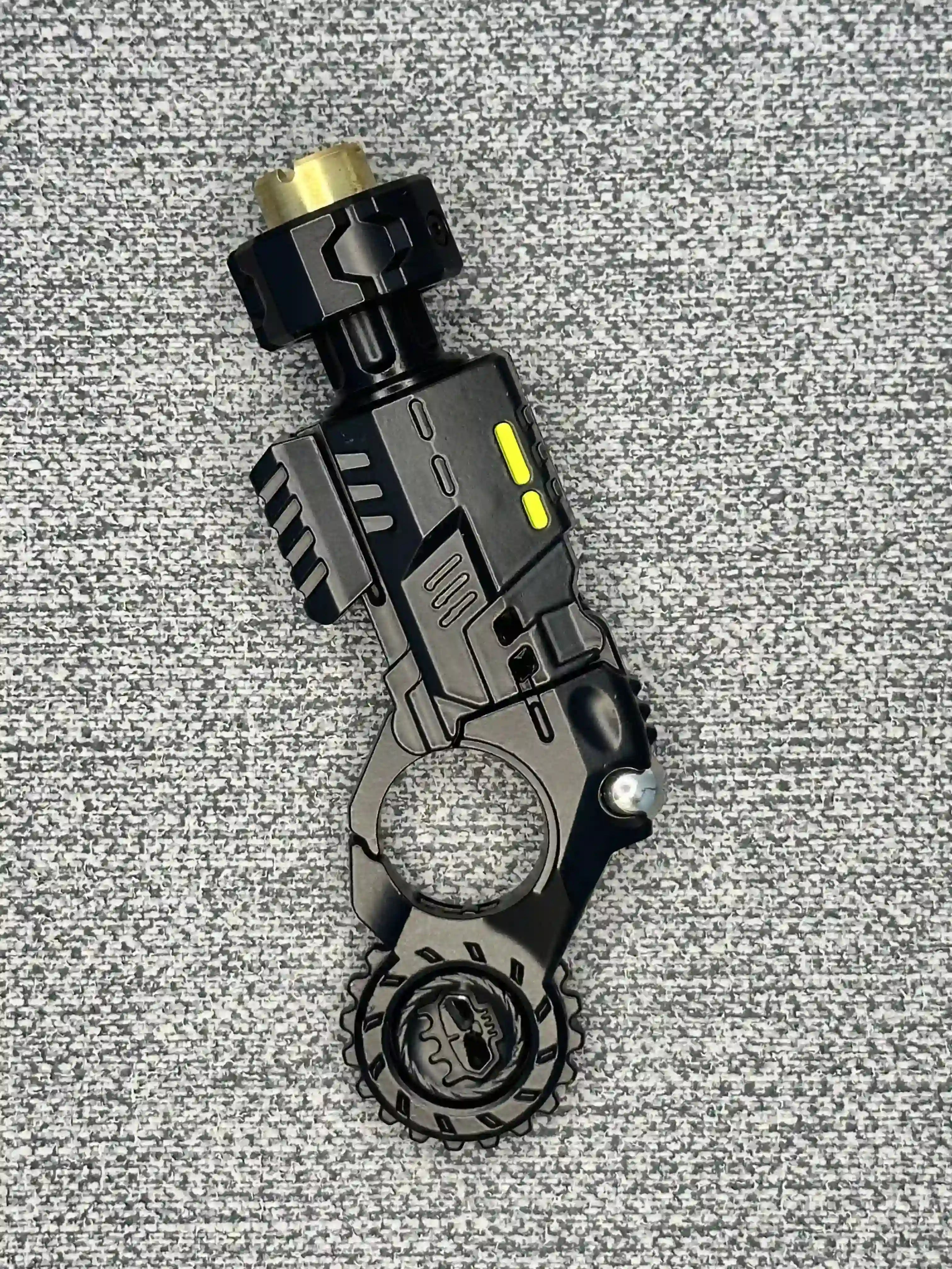 RelixRot Black Gun Fidget Spinner