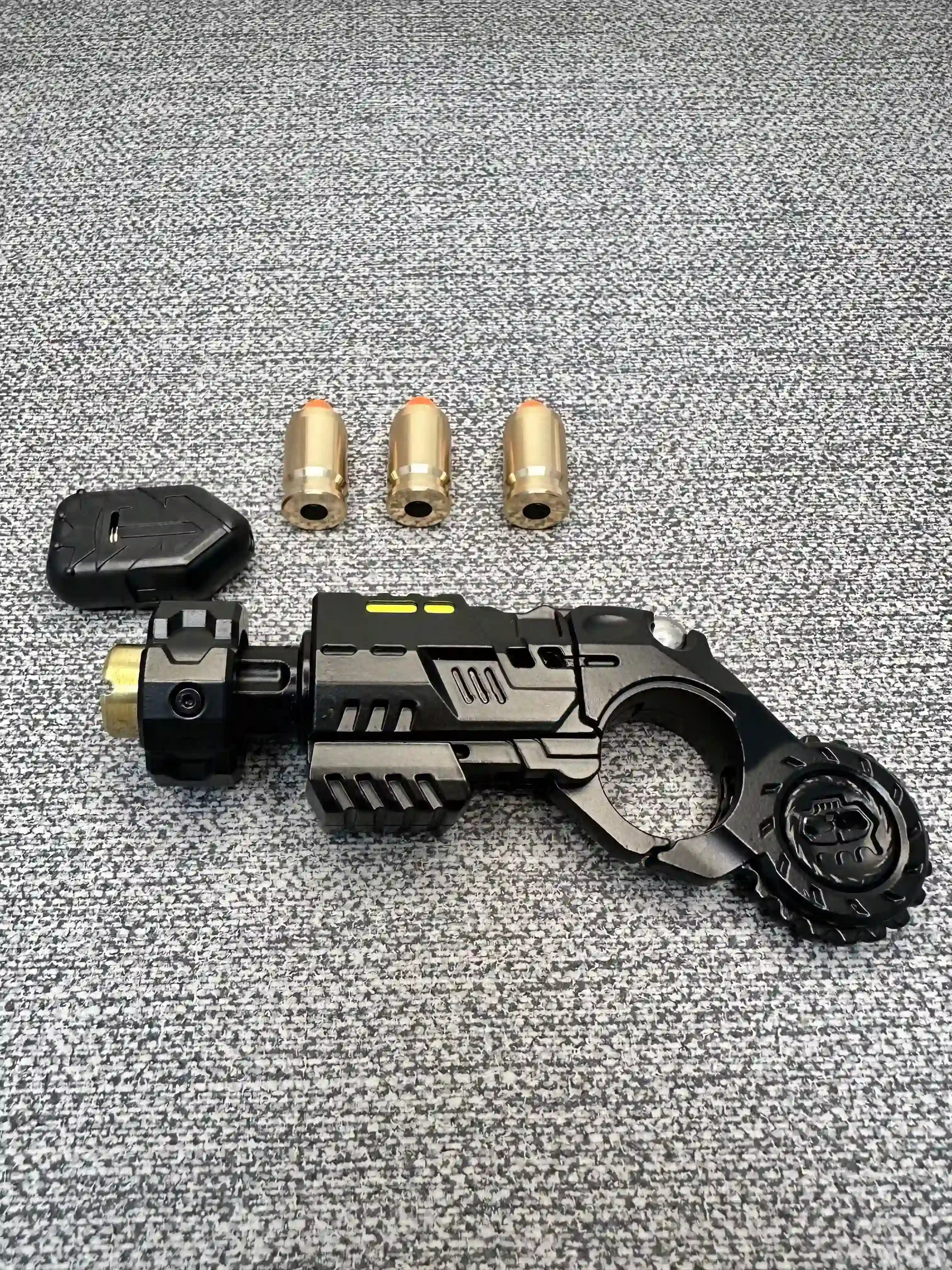 RelixRot Black Gun Fidget Spinner