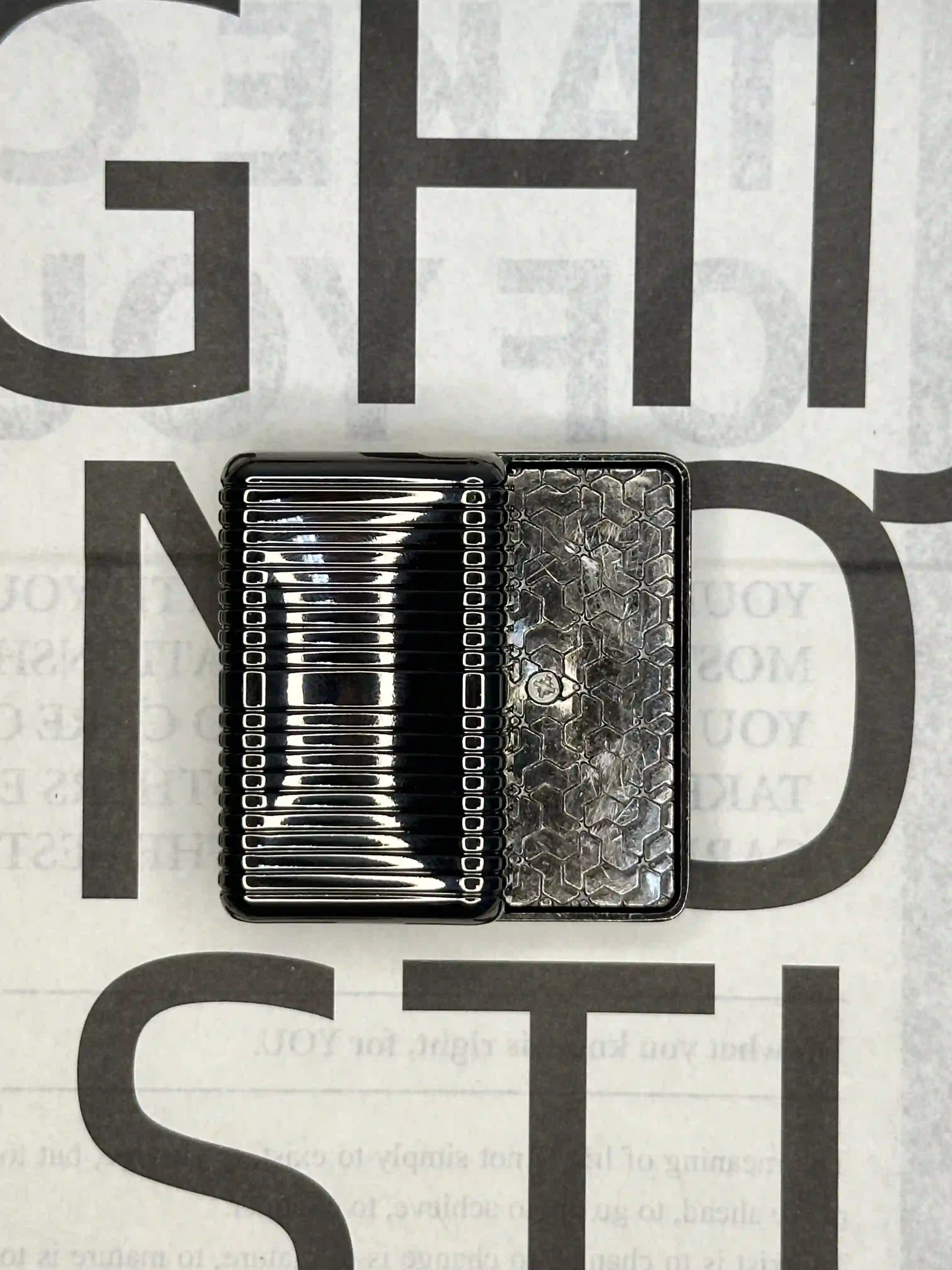 RelixRot Black Soap Dish Fidget Slider