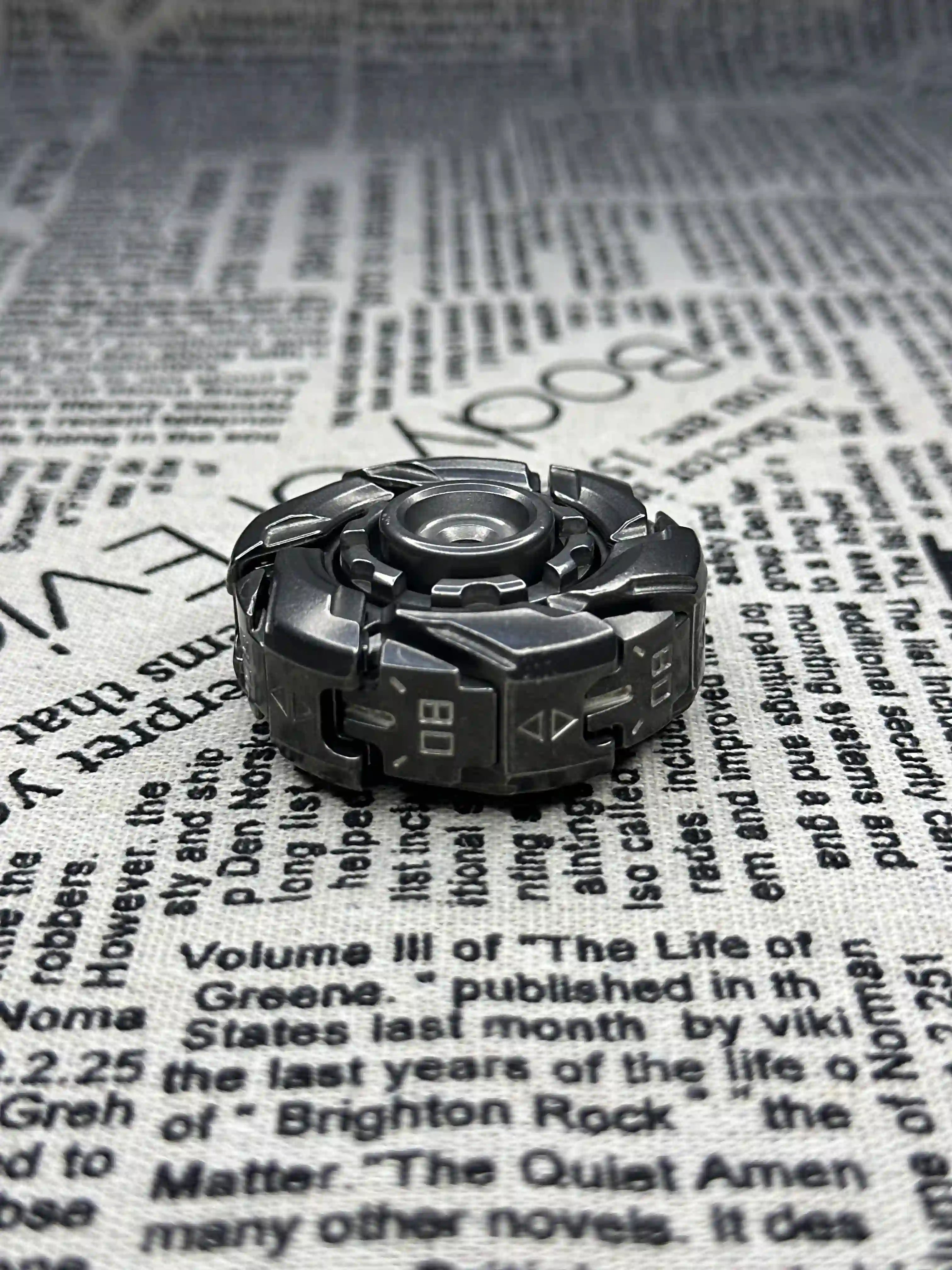 RelixRot Stainless Steel Gyroscope Fidget Spinner