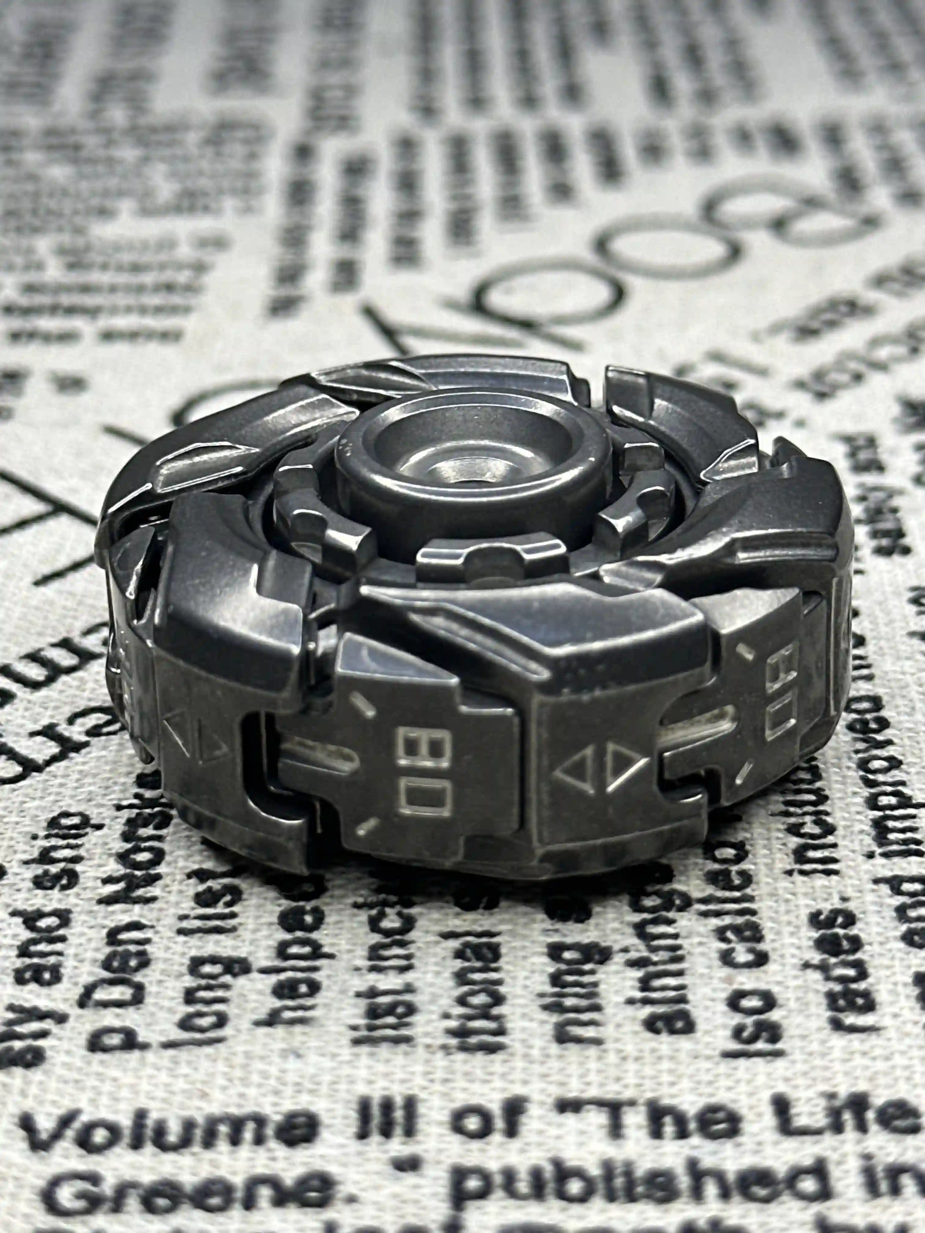 RelixRot Stainless Steel Gyroscope Fidget Spinner