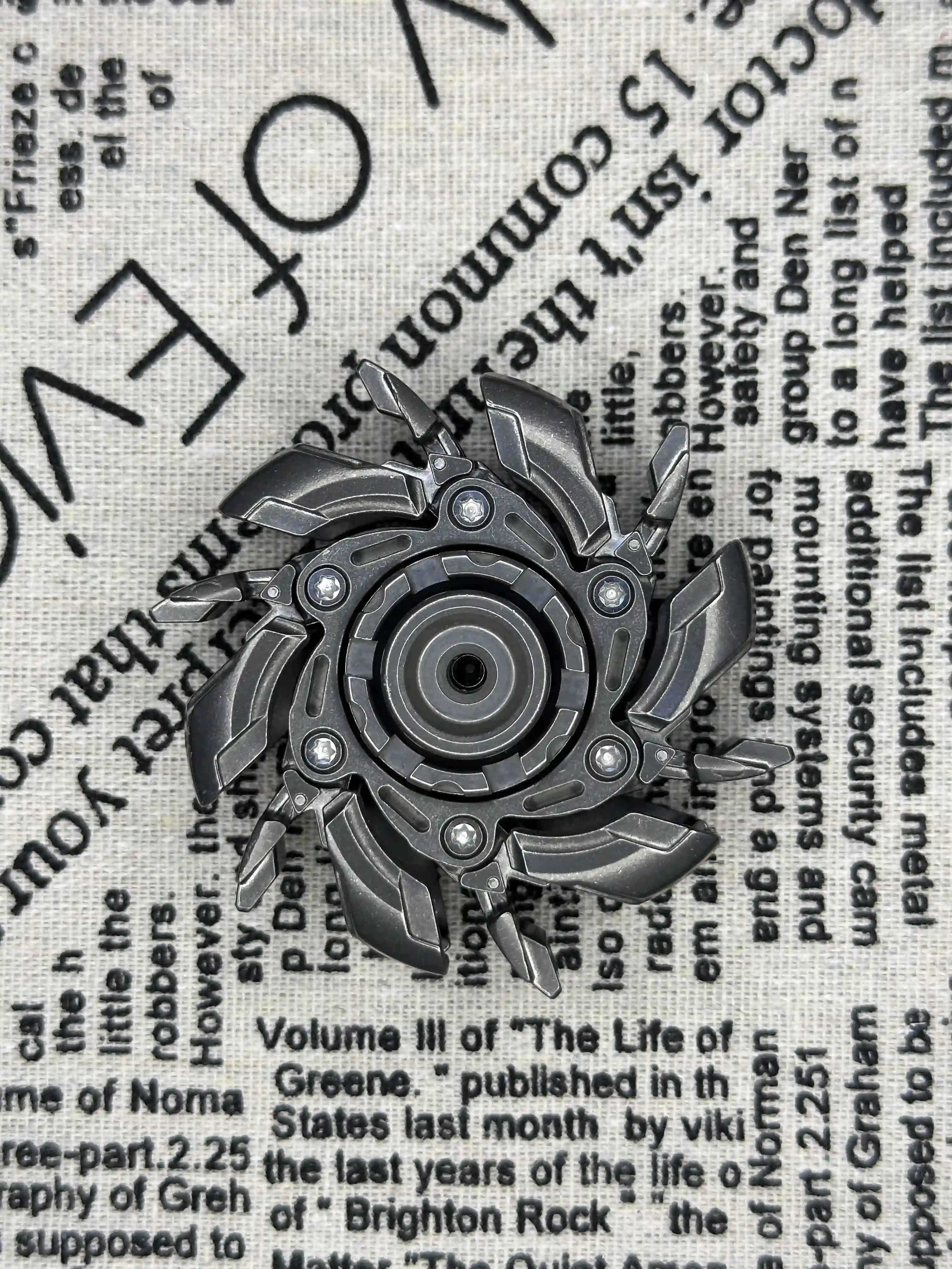 RelixRot Stainless Steel Gyroscope Fidget Spinner