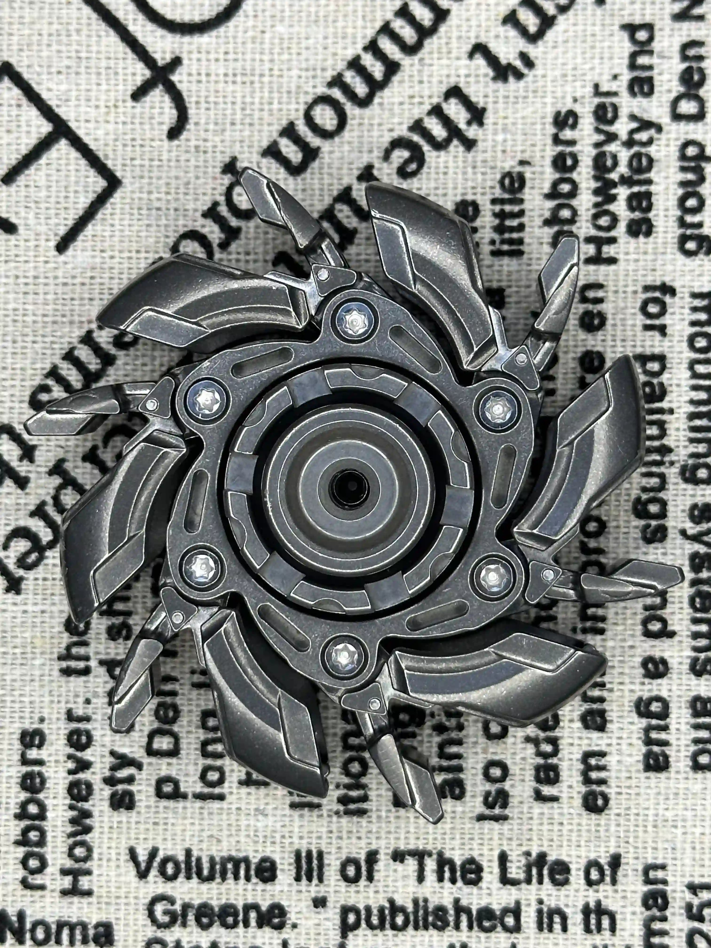 RelixRot Stainless Steel Gyroscope Fidget Spinner