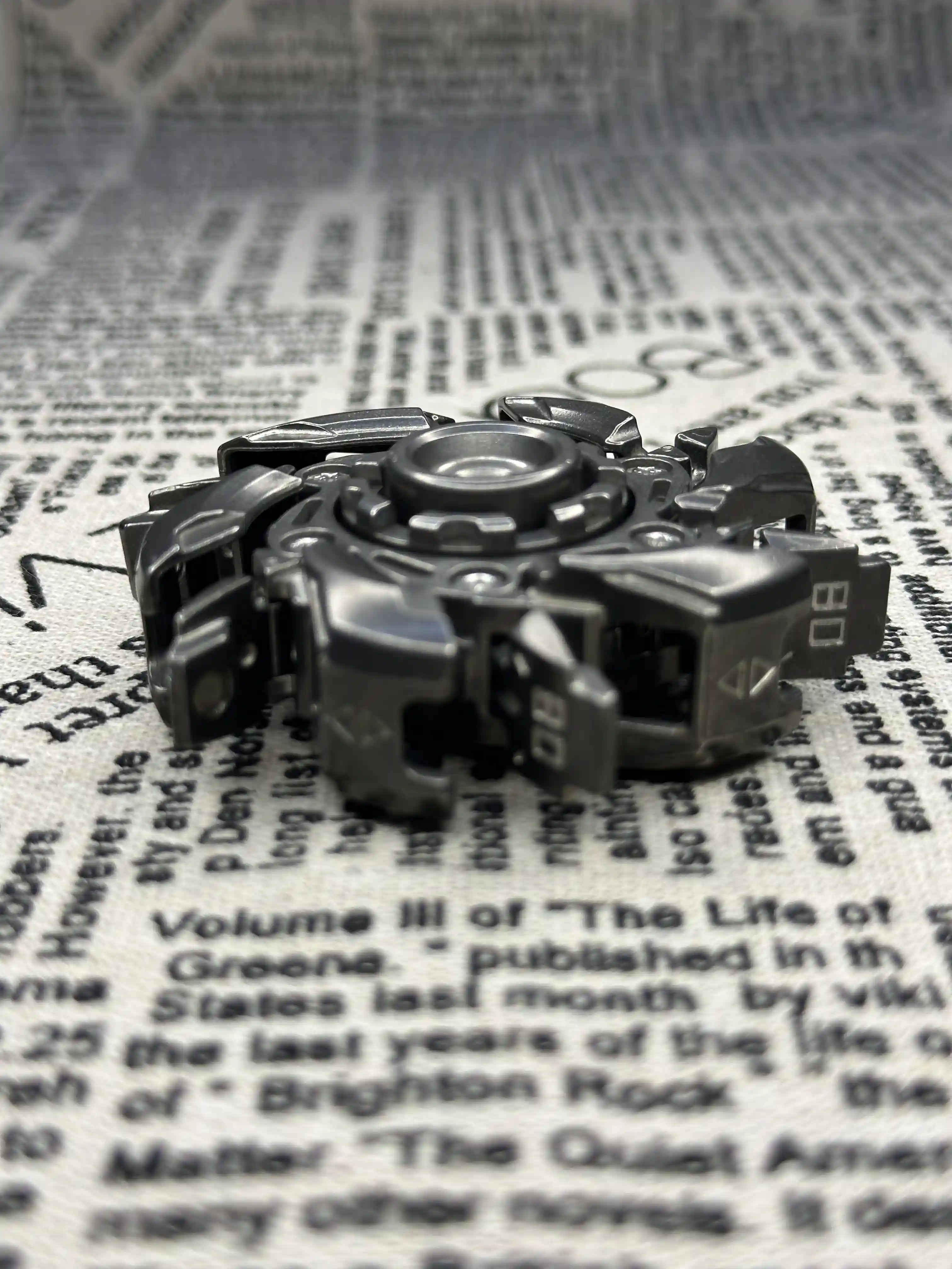 RelixRot Stainless Steel Gyroscope Fidget Spinner