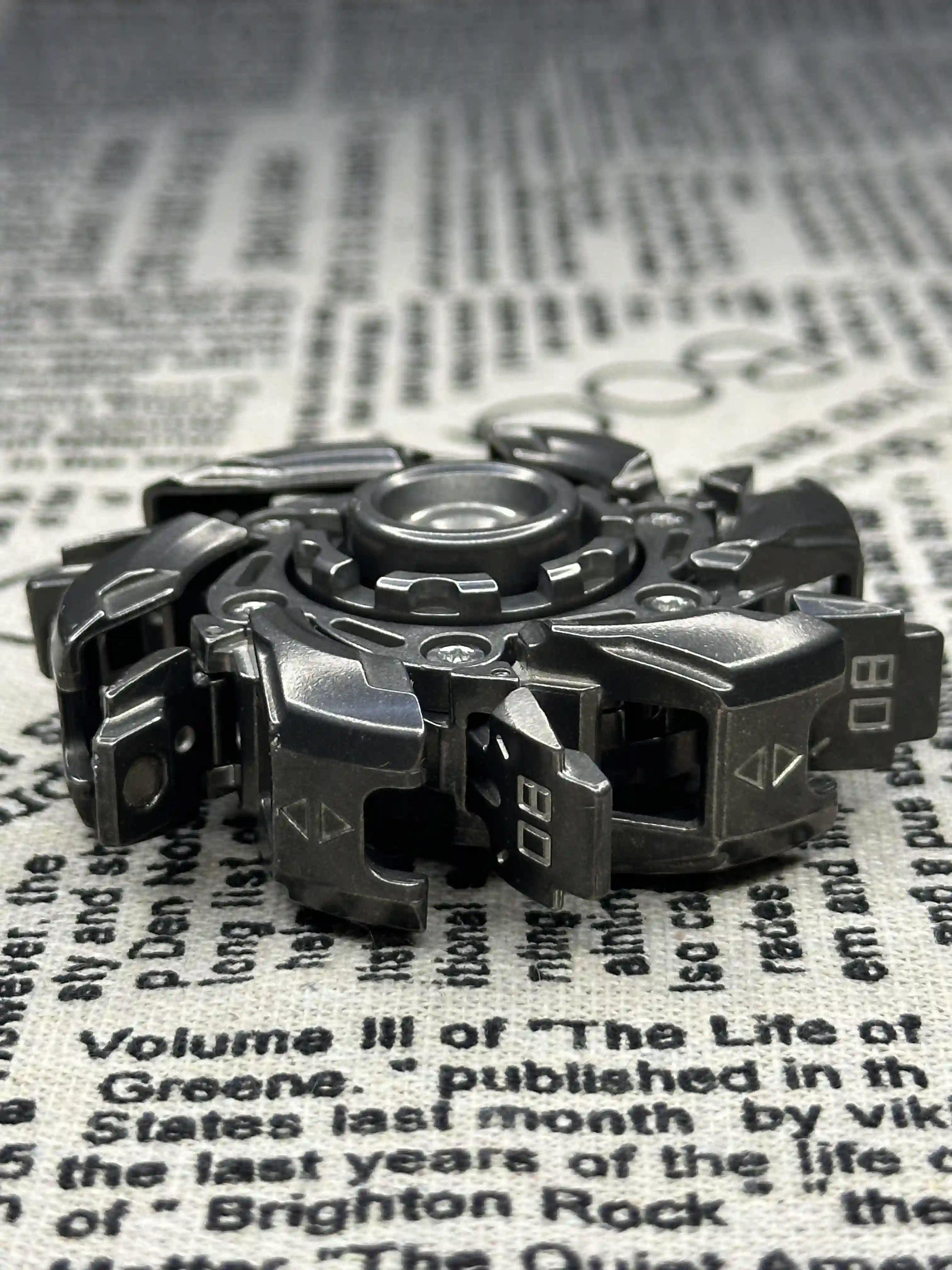 RelixRot Stainless Steel Gyroscope Fidget Spinner