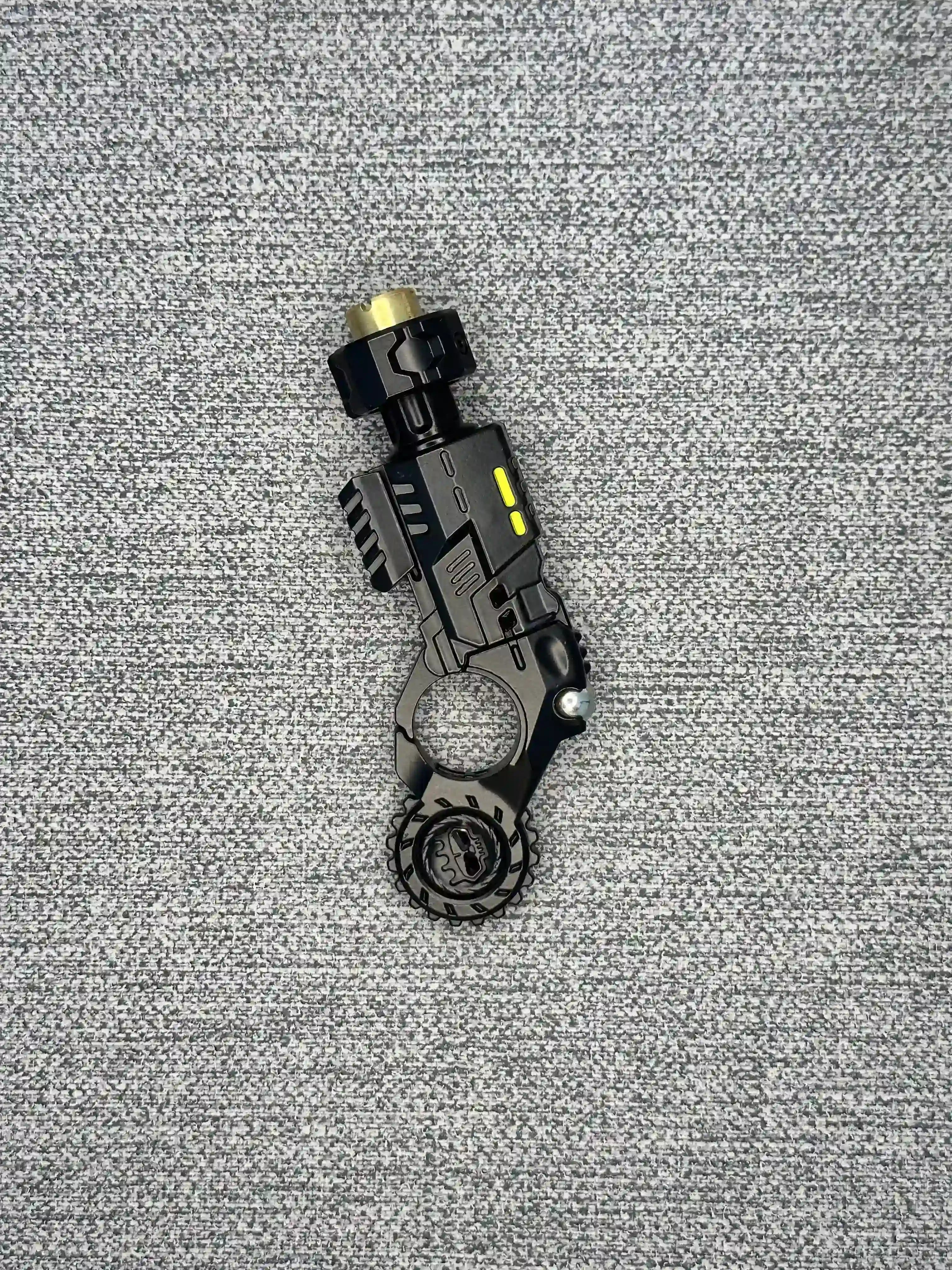 RelixRot Black Gun Fidget Spinner