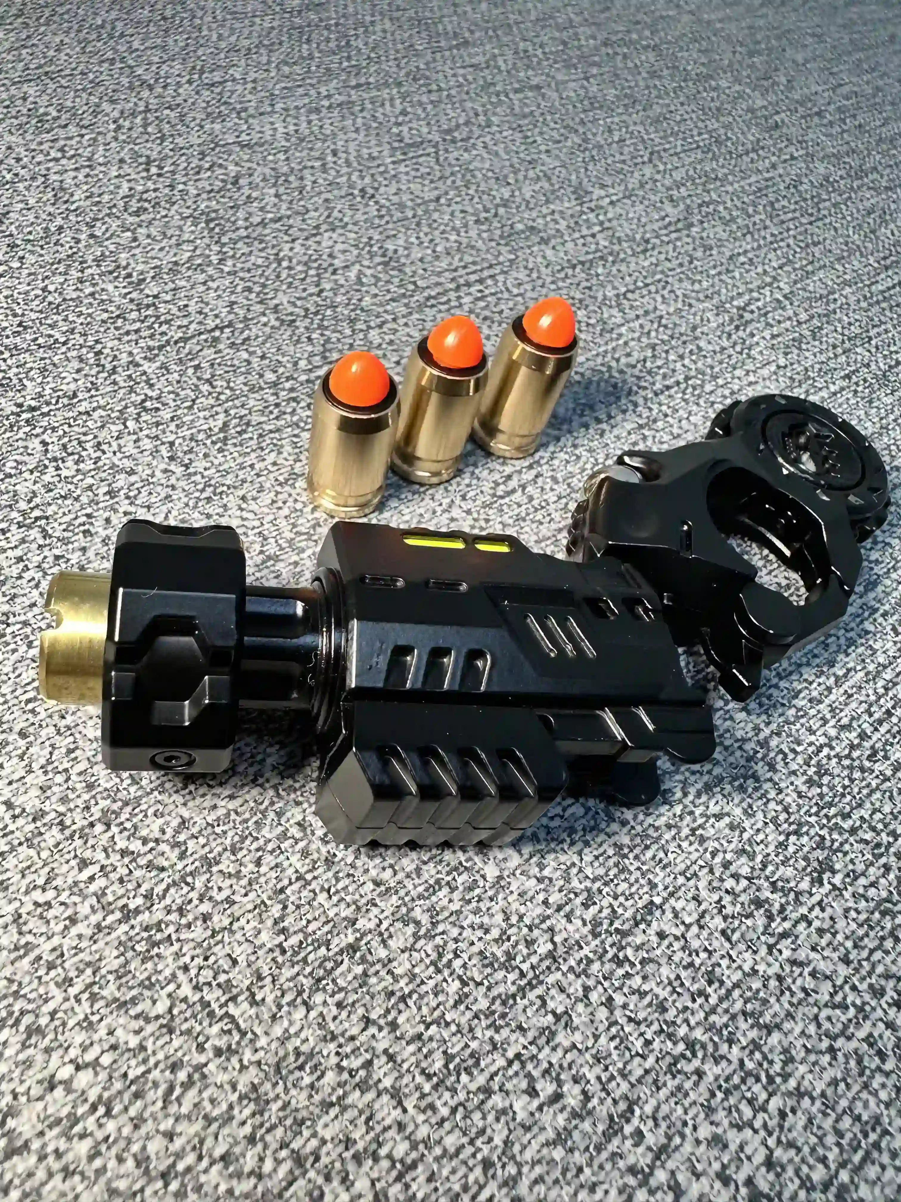 RelixRot Black Gun Fidget Spinner