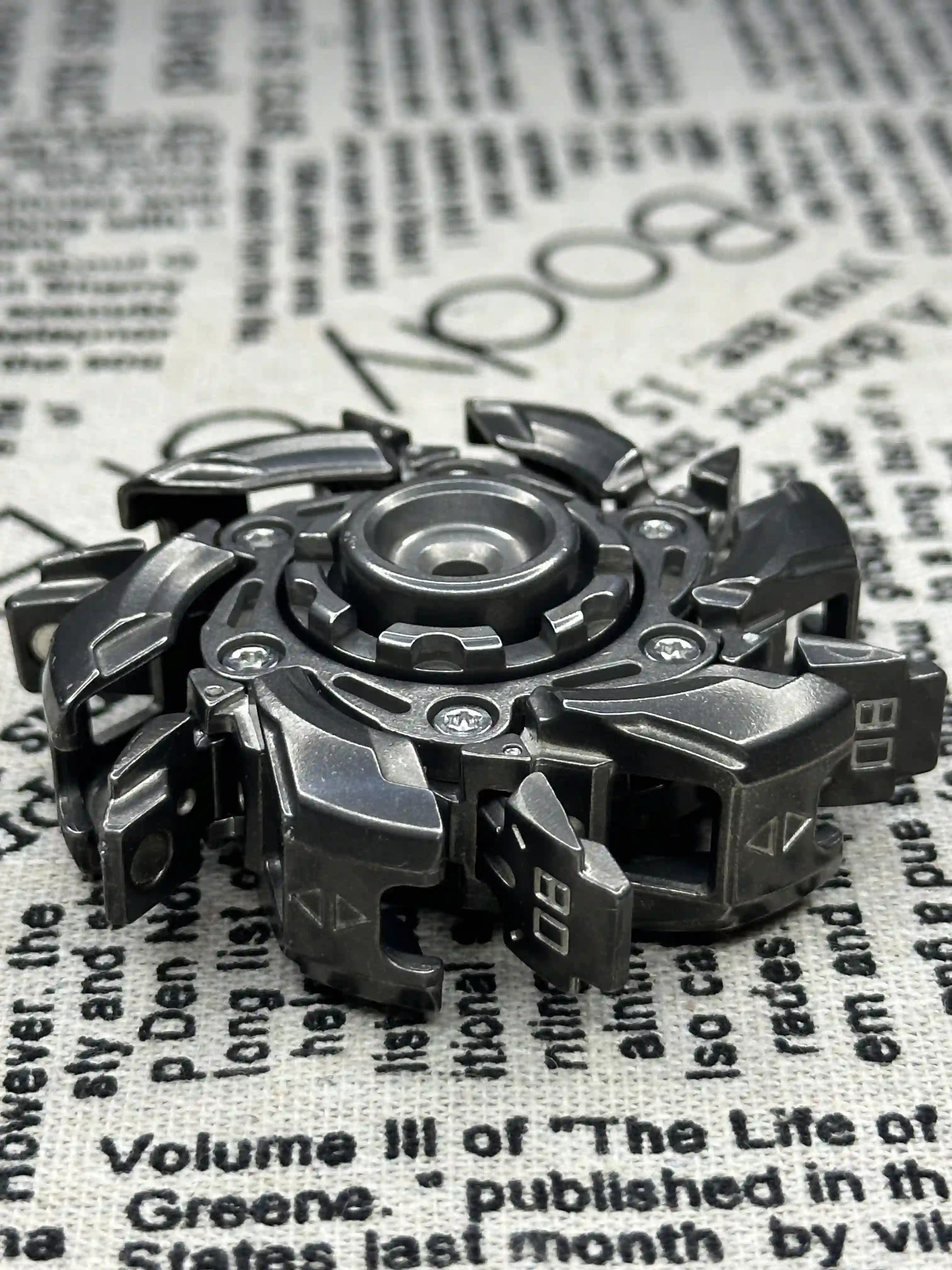 RelixRot Stainless Steel Gyroscope Fidget Spinner