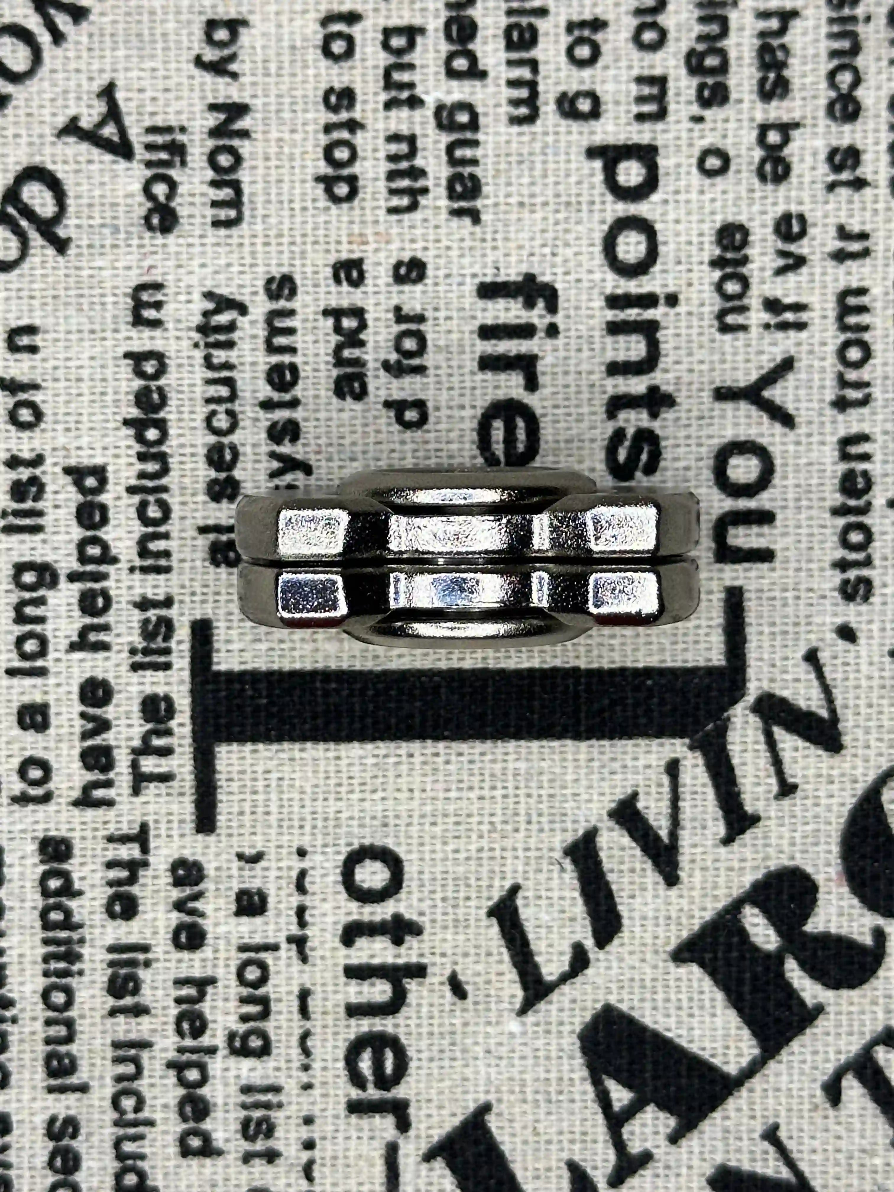 RelixRot Starlight Silver Pop-Pop Coins Fidget Slider